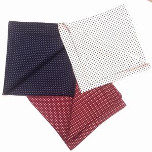 Silk pocket quare polka dot print 3 @ $16  🆕️